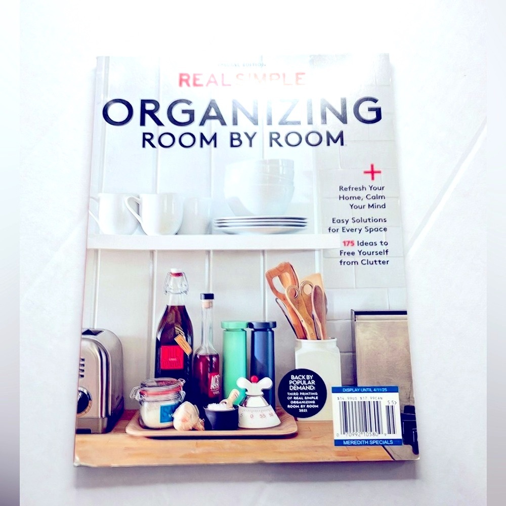 Real Simple Organization Magazine